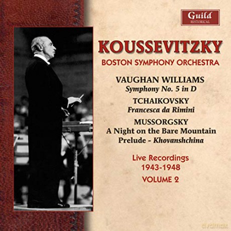 Williams: Koussevitzy Conducts the Boston So - Live Recordings Vol. 2 [CD]