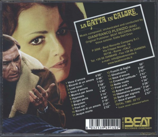 Gianfranco Plenizio: La Gatta in Calore [CD]