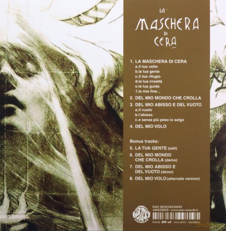 La Maschera Di Cera: La Maschera Di Cera [CD]