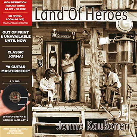 Jorma Kaukonen: Land Of Heroes [CD]