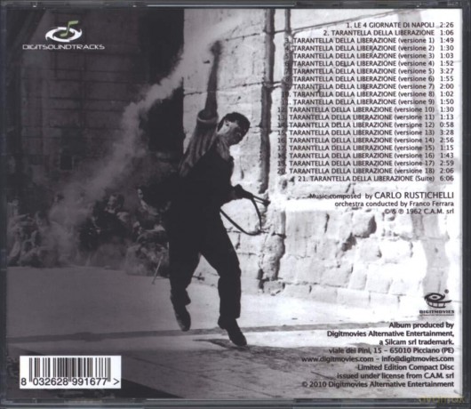 Carlo Rustichelli: Le 4 Giornate Di Napoli [CD]