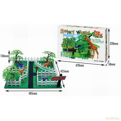 AXIOM Puzzle Piankowe 3D Safari 4348 [PUZZLE]