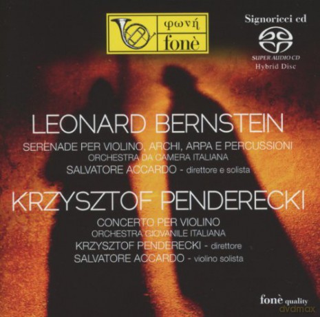Accordo Salvatore: Leonard Bernstein (Krzysztof Penderecki) [CD]