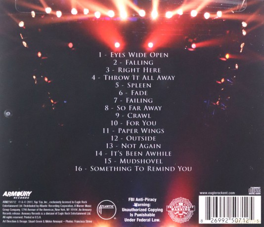 Staind: Live From Mohegan Sun [CD]