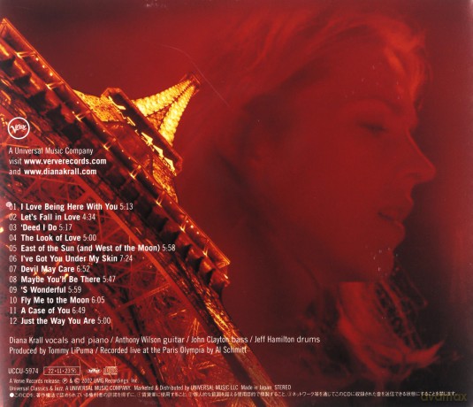 Diana Krall: Live In Paris [CD]
