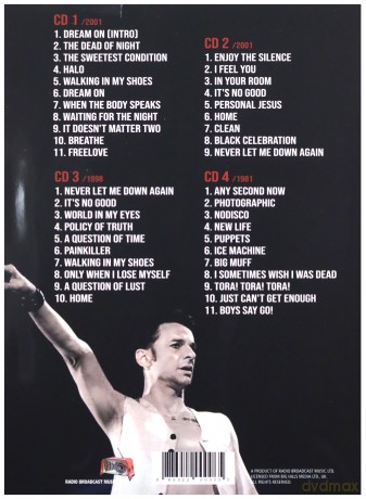 Depeche Mode: Live On Air [4CD]