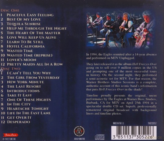 Eagles: Live On Mtv 1994 (2cd) [CD]