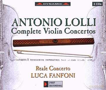 A. Lolli: Lolli: Complete Violin Concertos [3CD]