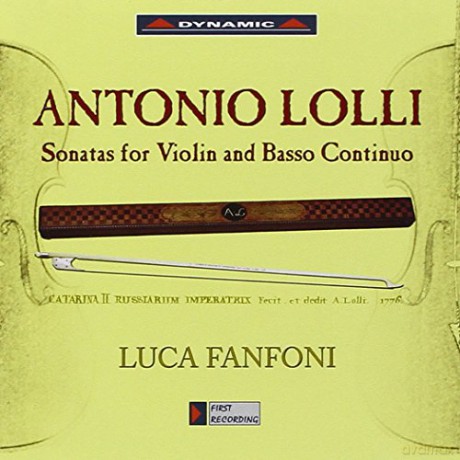 Luca Fanfoni: Lolli: Sonatas [CD]