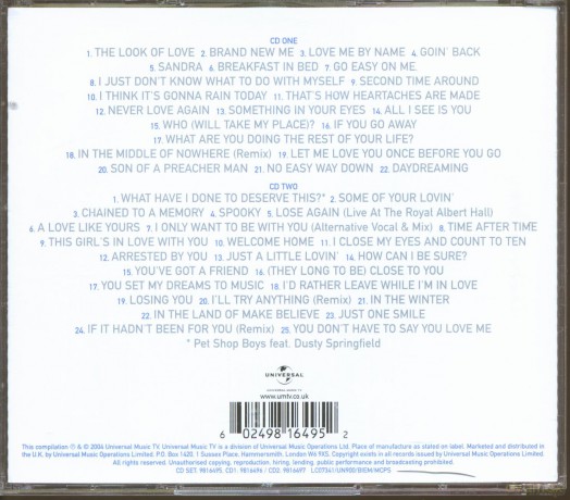 Dusty Springfield: Look Of Love -47tr- [2CD]