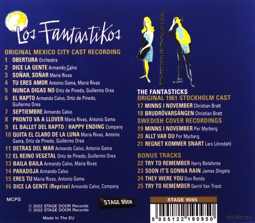 Los Fantastikos: Original 1961 Mexico City Cast [CD]