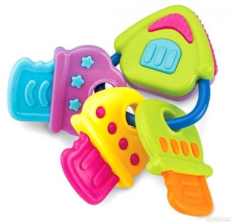 BKIDS Kluczyki gryzaczki 73691 [ZABAWKA]