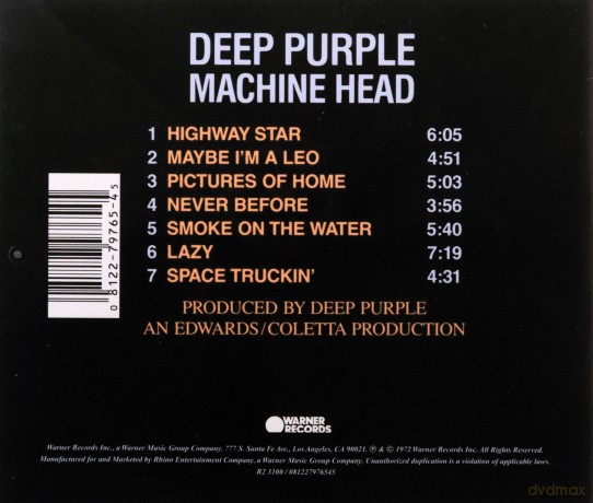 Deep Purple: Machine Head [CD]