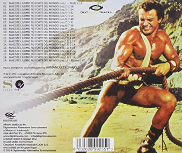 Maciste L Uomo Piâ Forte Del Mondo [CD]