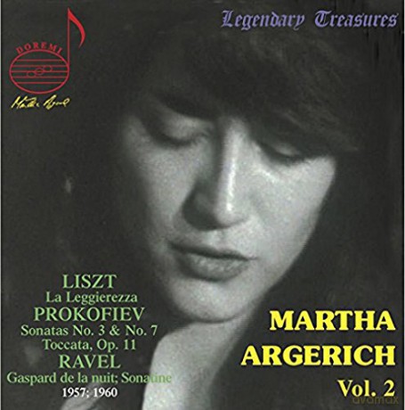 Martha Argerich: Martha Argerich Vol. 2 - Liszt, Prokofiev, Ravel [CD]