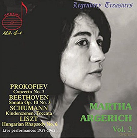 Martha Argerich: Martha Argerich Vol. 3 - Prokofiev, Beethoven, Schumann [CD]