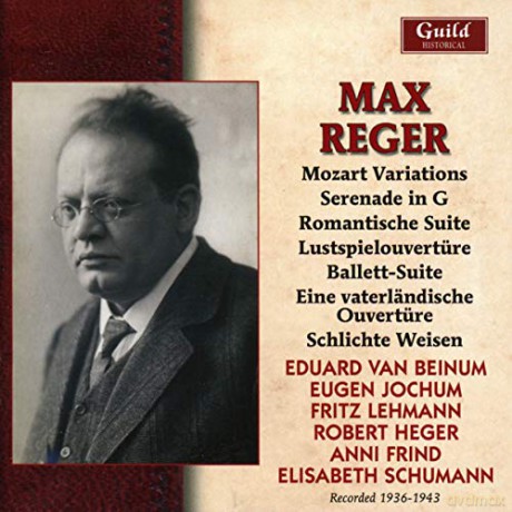 Elisabeth Schumann: Max Reger: Historical Recordings Made 1936-1943 [2CD]