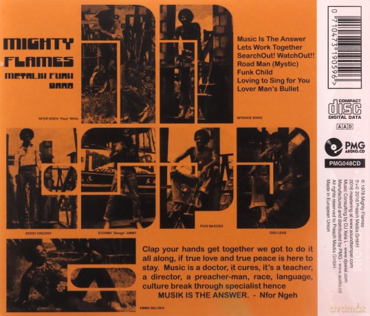 Mighty Flames: Metalik Funk Band [CD]