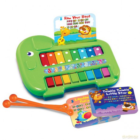 BKIDS Słoń Pianinko cymbałki 03873 [ZABAWKA]