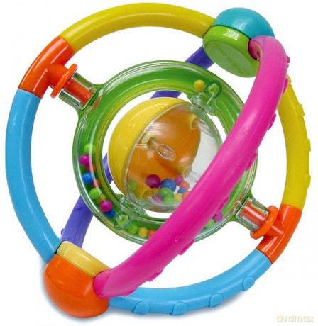 BKIDS Piłka grzechotka 73669 [ZABAWKA]