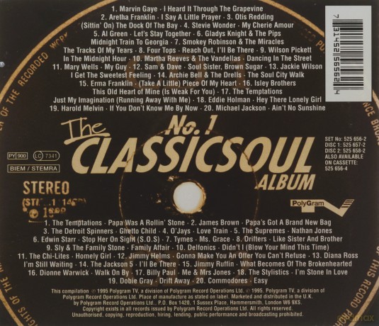 No.1 Classic Soul Album [CD]