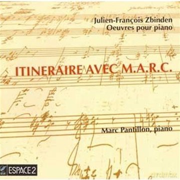 Marc Pantillon: Oeuvres Pour Piano [CD]