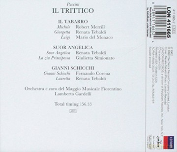 Gardelli: Pucc:Il Trittico (Ga) [3CD]