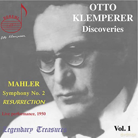Klemperer: Otto Klemperer Discoveries Vol. 1: Mahler: Symphony No. 2 Resurrection [CD]