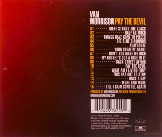 Van Morrison: Pay The Devil [CD]