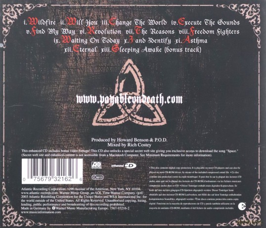 P.O.D.: Payable on Death Ltd [2CD]