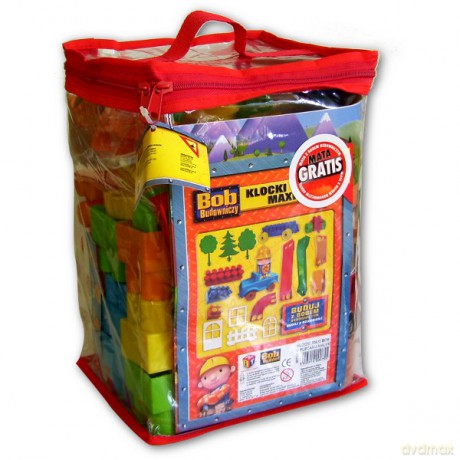 BĄCZEK Klocki Maxi Bob Plecak Mały 755 [KLOCKI]