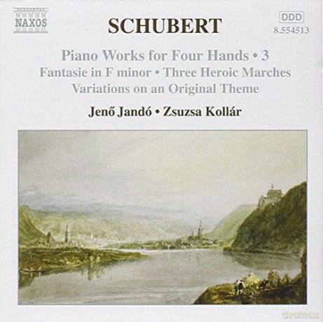 F. Schubert: Piano Works for Four Hands 3 [CD]