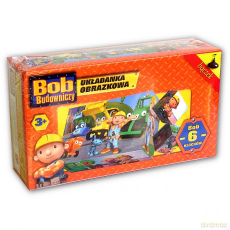 BĄCZEK Układanka Bob 6 el. 380 [KLOCKI]