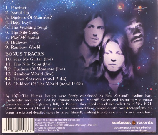 Human Instinct: Pins in It [CD]