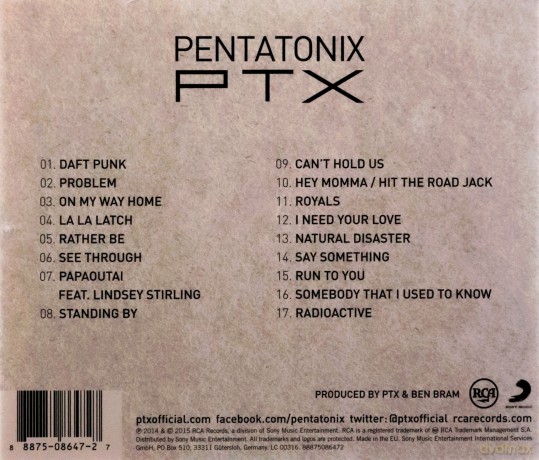 Pentatonix: Ptx =French Edition= [CD]