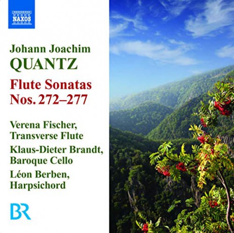 Verena Fischer: Quantz: Flute Sonatas Nos. 272-277 [CD]