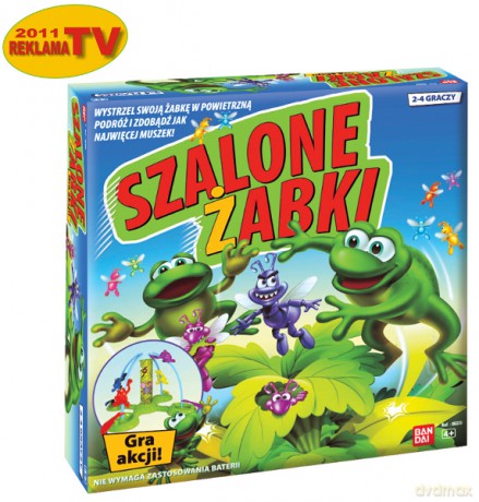 BANDAI Gra Szalone Żabki 6320 [GRA]