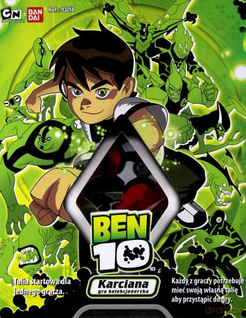 BEN10 Karty do gry starter 93218 [KARTY]