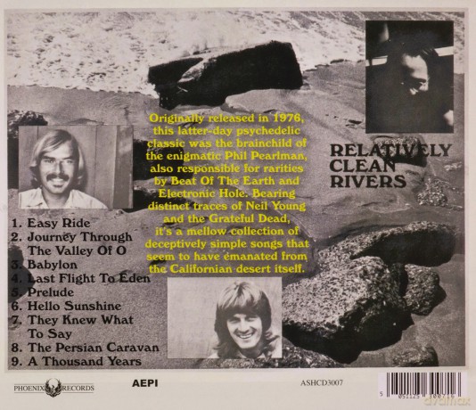 Relatively Clean Rivers: Relatively Clean Rivers [CD]