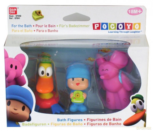 POCOYO 3 w 1 Figurki do Kąpieli 87040 [ZABAWKA]