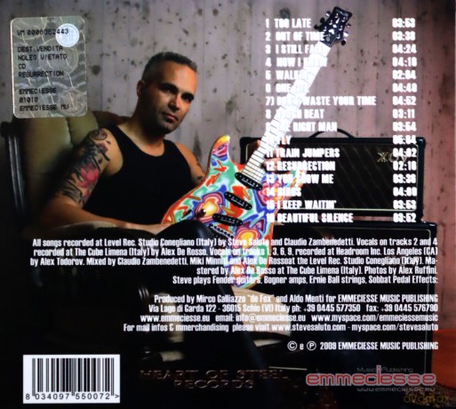 Steve Saluto: Resurrection [CD]
