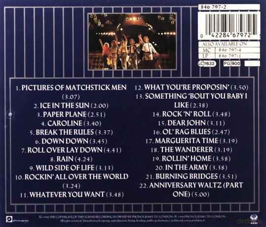 Status Quo: Rocking All Over Years [CD]