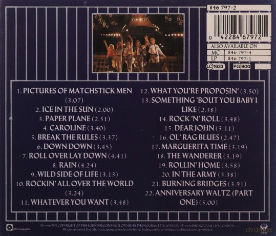 Status Quo: Rocking All Over Years [CD]