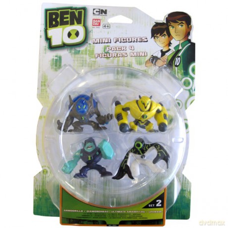 BEN10 Kolekcja Figurek Obcych 4 w 1 97410 [ZABAWKA]