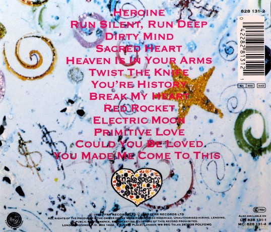 Shakespear'S Sister: Sacred Heart [CD]