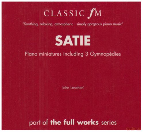 John Lenehan: Satie - Piano Miniatures Including 3 Gymnopedies [CD]