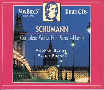 Schiff: Schumann: Complete Works for Piano 4-Hands [3CD]