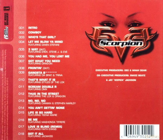 Eve: Scorpion [CD]