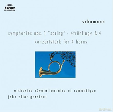 Gardiner, Orch. Revolution.: Schumann Sym.1/4 [CD]