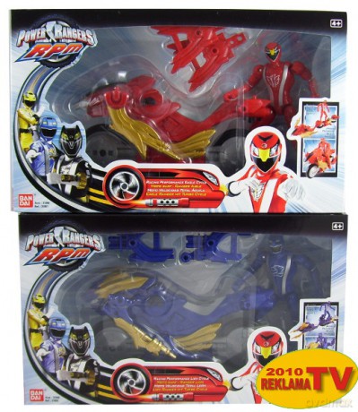POWER RANGERS RPM Motocykl z Figurką 31050 [ZABAWKA]